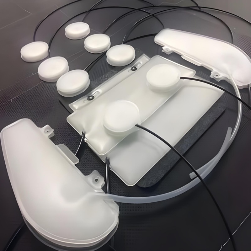 自動車用シートマッサージエアバッグは透明なマットTPUフィルムで作られており、柔軟性があり耐久性があり難燃性素材でOEM生産に最適です。