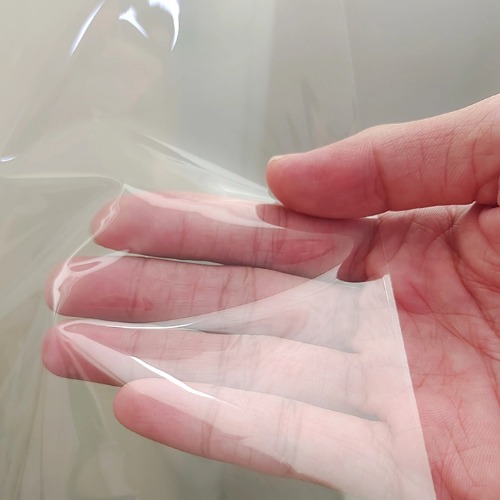 Clear TPU film with excellent hydrolysis resistance providing waterproof flexible and durable material for manufacturing high performance inflatable water balls