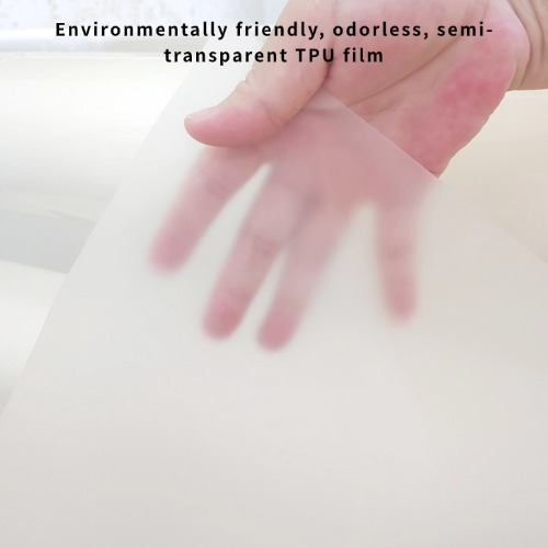 Transparent matte TPU film for car seat ventilation bags providing flexible durable flame retardant and environmentally friendly base material suitable for OEM production